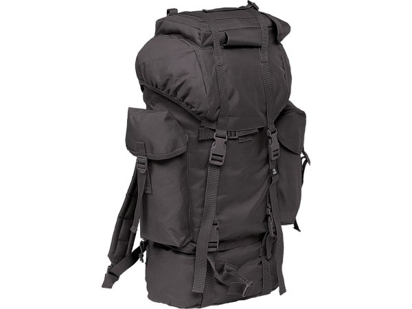 BW Bundeswehr Kampfrucksack 65L, Imitat - schwarz neu