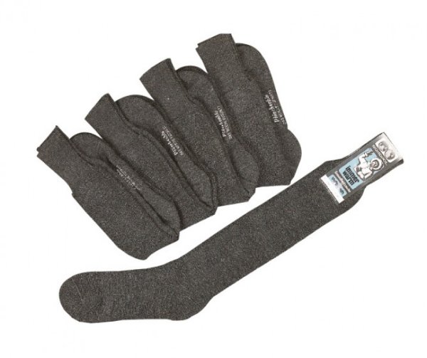Thermal socks, anthracite - long