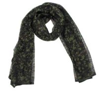 Net scarf, 190x90 cm - german-camo