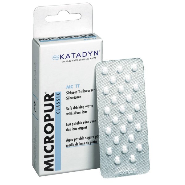 MC 1T water purification tablets, 100 pieces