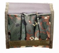 Tasche für Tarnschminke, flecktarn