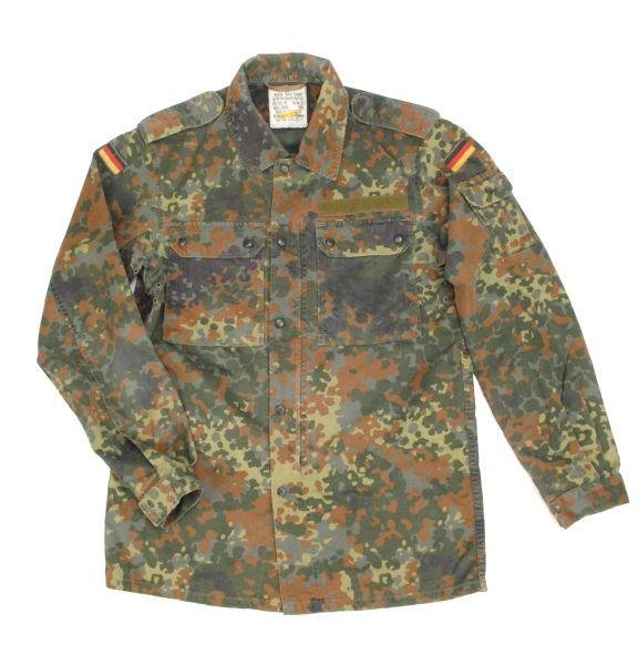 German Armed Forces field blouse used, german-camo (original)