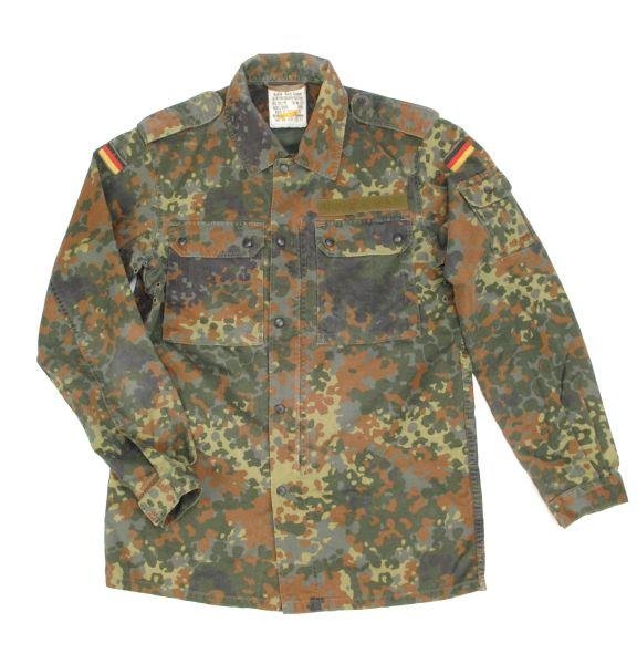 BW Bundeswehr Feldbluse gebraucht, flecktarn (Original)