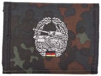 Nylongeldbörse Panzer, flecktarn