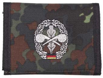 Nylon wallet ABC defence, german-camo
