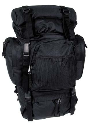 Backpack TACTICAL, 55L - black