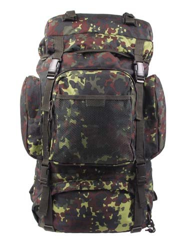 Rucksack TACTICAL, 55L -  flecktarn