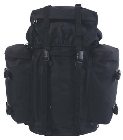 German Armed Forces Mountain Backpack, 80 litres, black