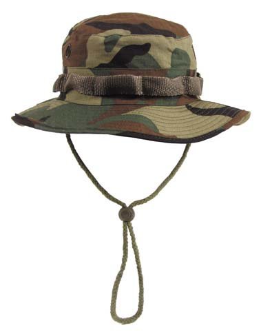 US Bush Hat,Rip Stop,woodland